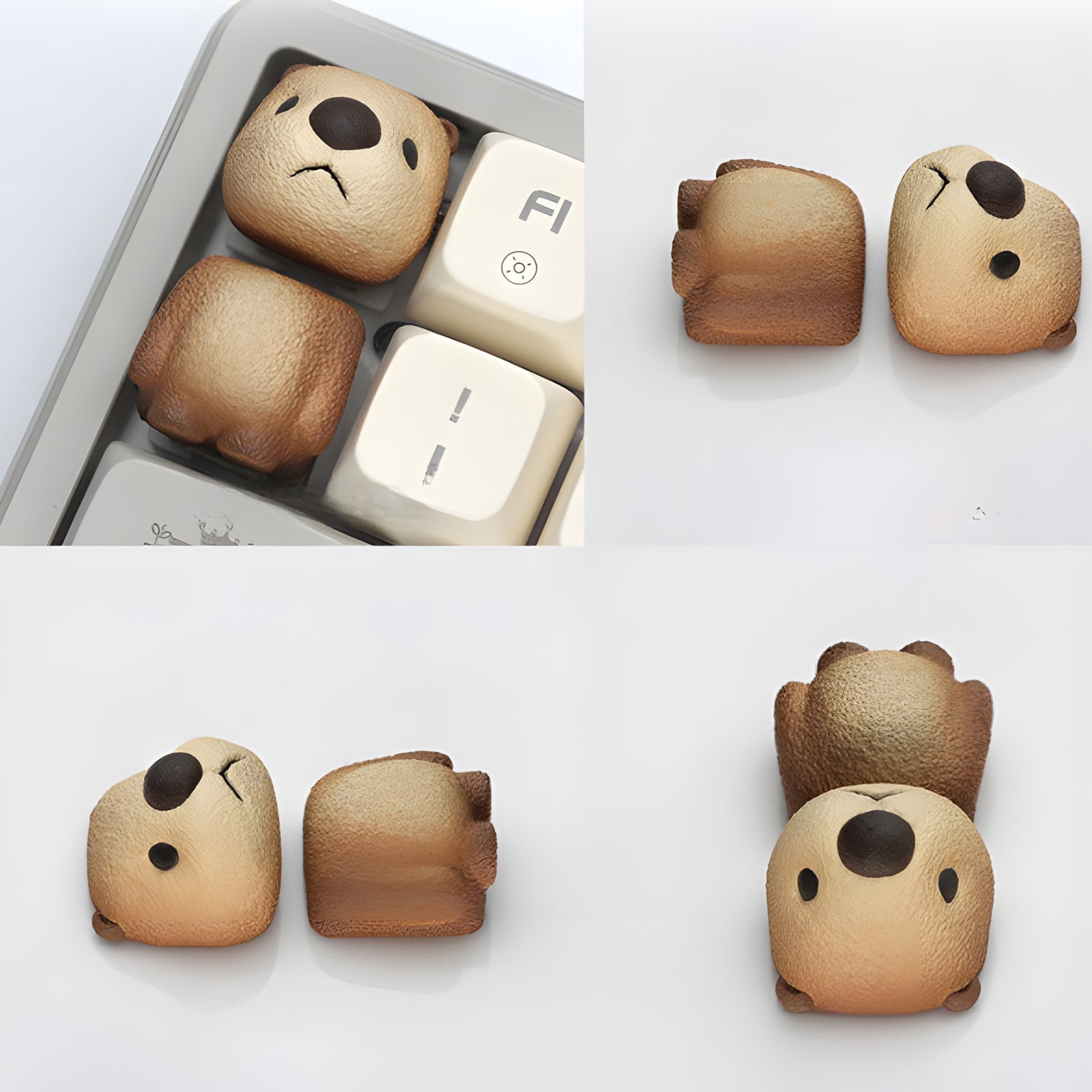 Otter Artisan Keycap (2PCS/SET) – YUNZII KEYBOARD