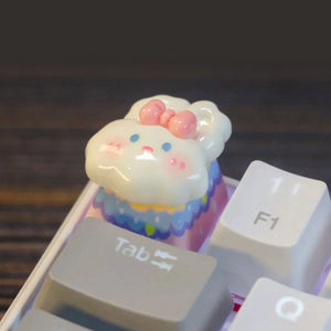 Cute Rabbit Artisan Keyboard
