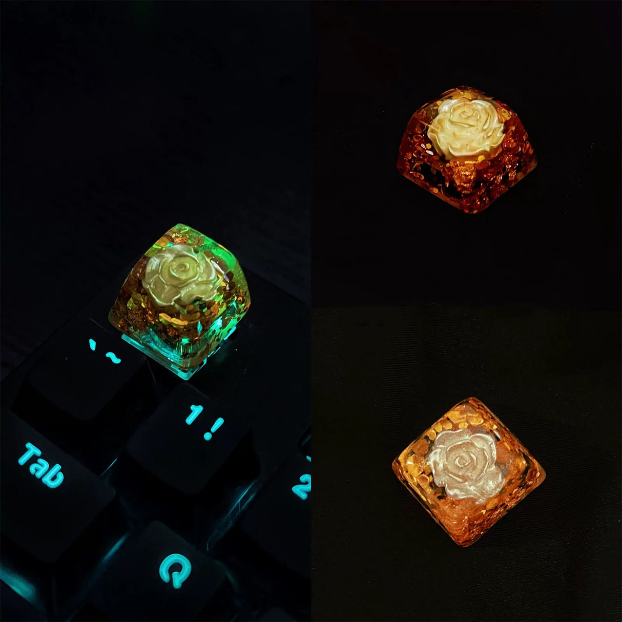 Rose Artisan Keycap