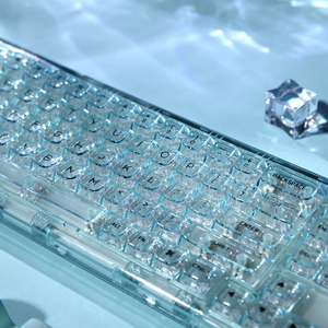 YUNZII X71 Transparent Wireless Gasket Mechanical Keyboard