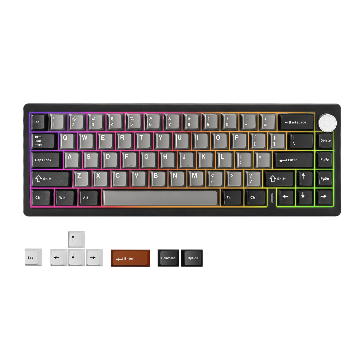 YUNZII AL68 QMK/VIA Custom Mechanical Keyboard – YUNZII KEYBOARD