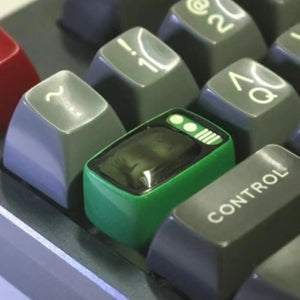 Niche Retro TV Artisan Keycap