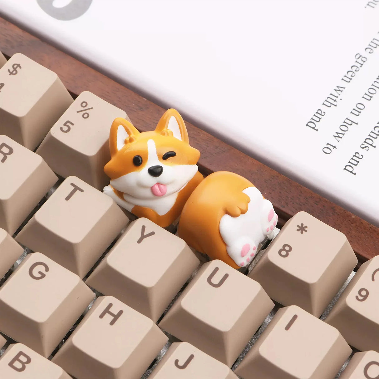 Corgi Body Artisan Keycap