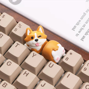 Corgi Body Artisan Keycap