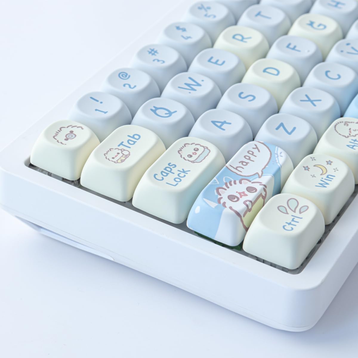 YUNZII Cutie Kitty Keycap Set