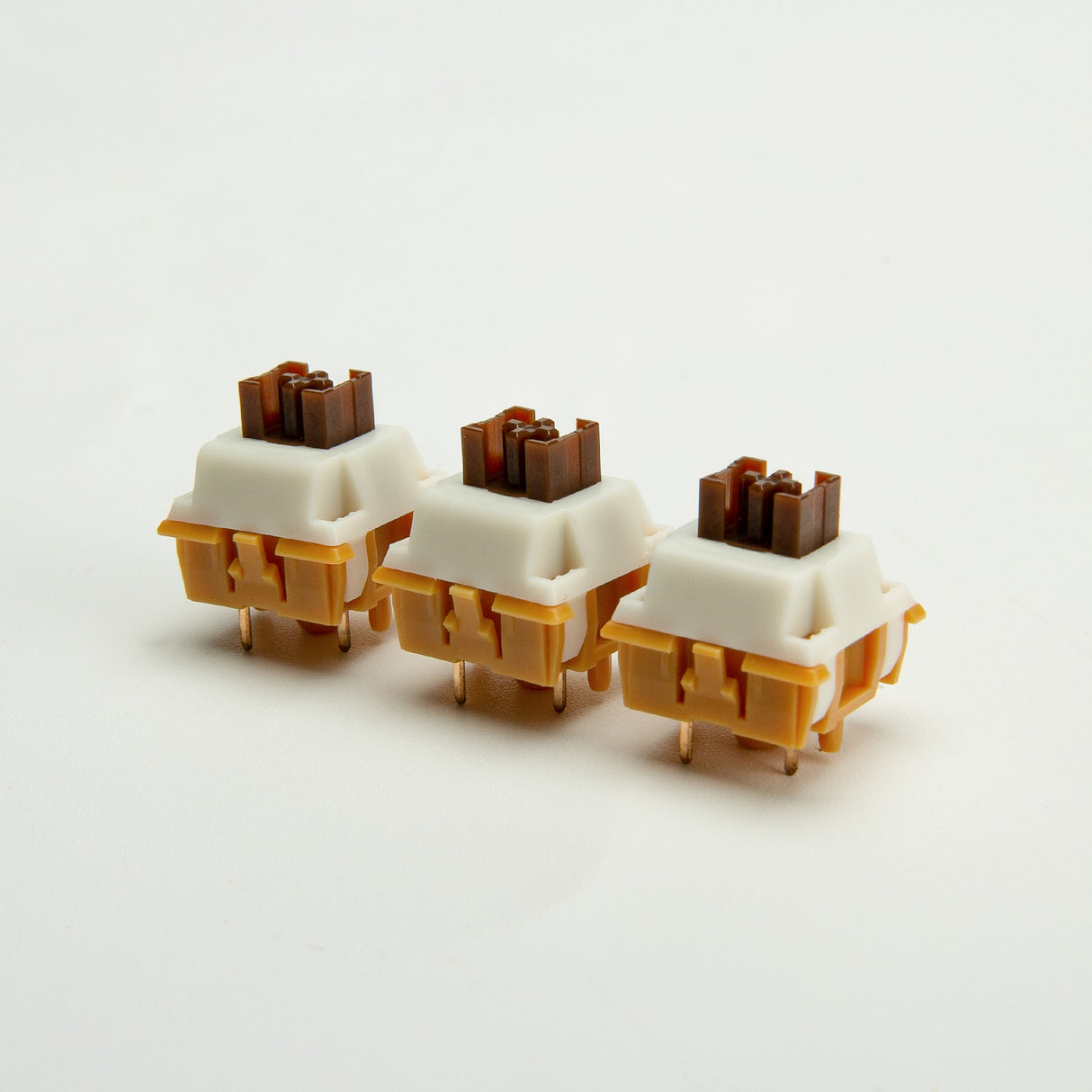 YUNZII Caramel Coffee 5-Pin Mute Silent Linear Mechanical Keyboard Switch