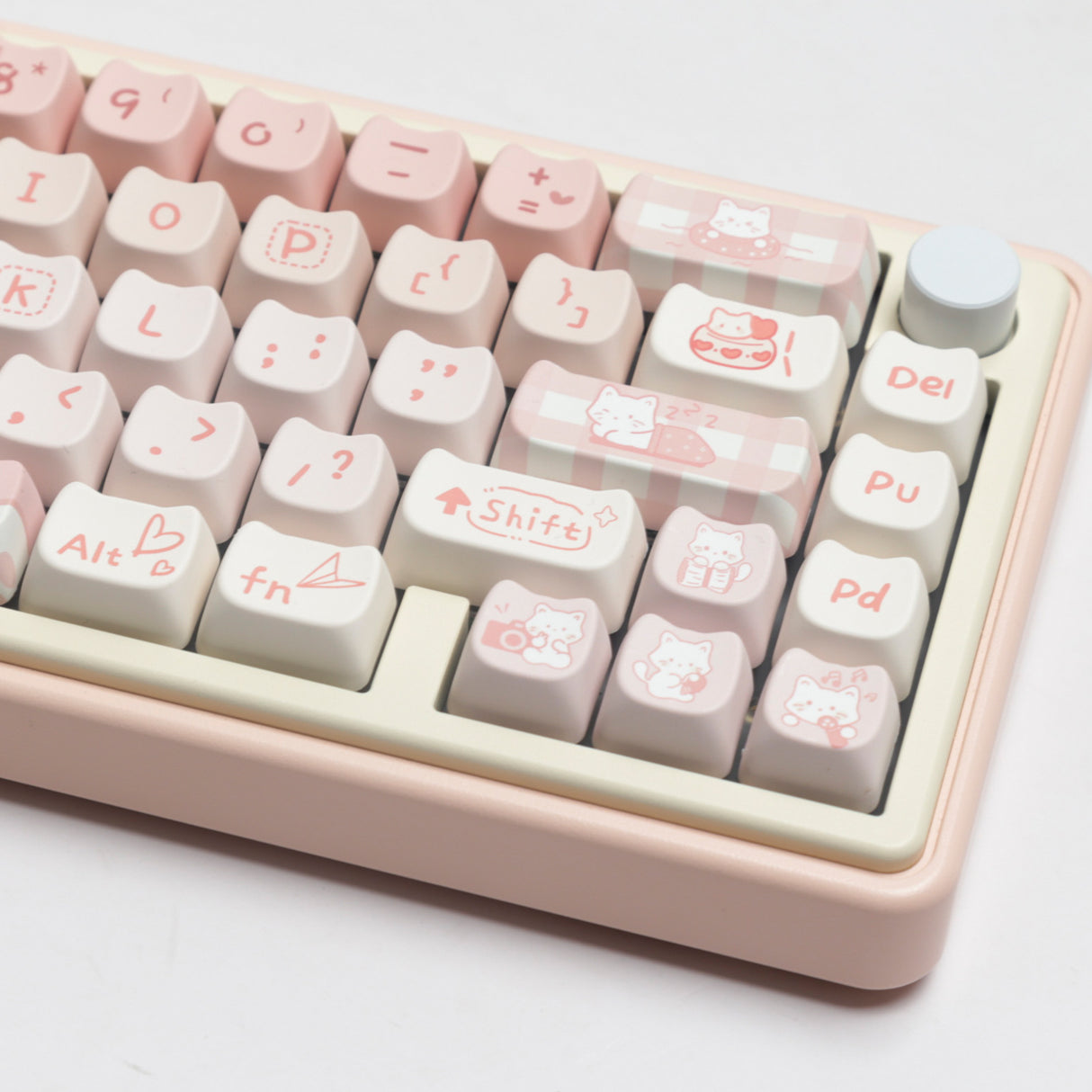 YUNZII Party Kitten MAO Profile Keycap Set