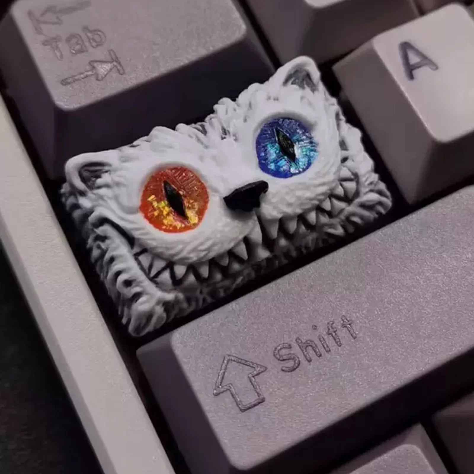 Cheshire Cat Artisan Keycap – YUNZII KEYBOARD