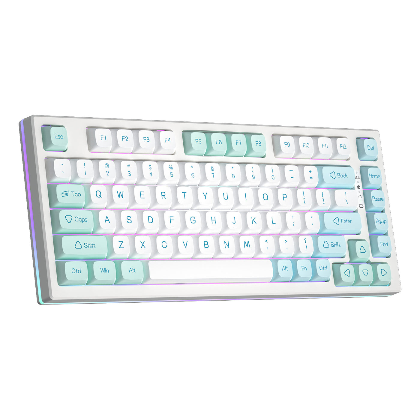 YUNZII YZ75 Mint Wireless Mechanical Keyboard