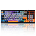 YUNZII D98 White Wired RGB Membrane Keyboard