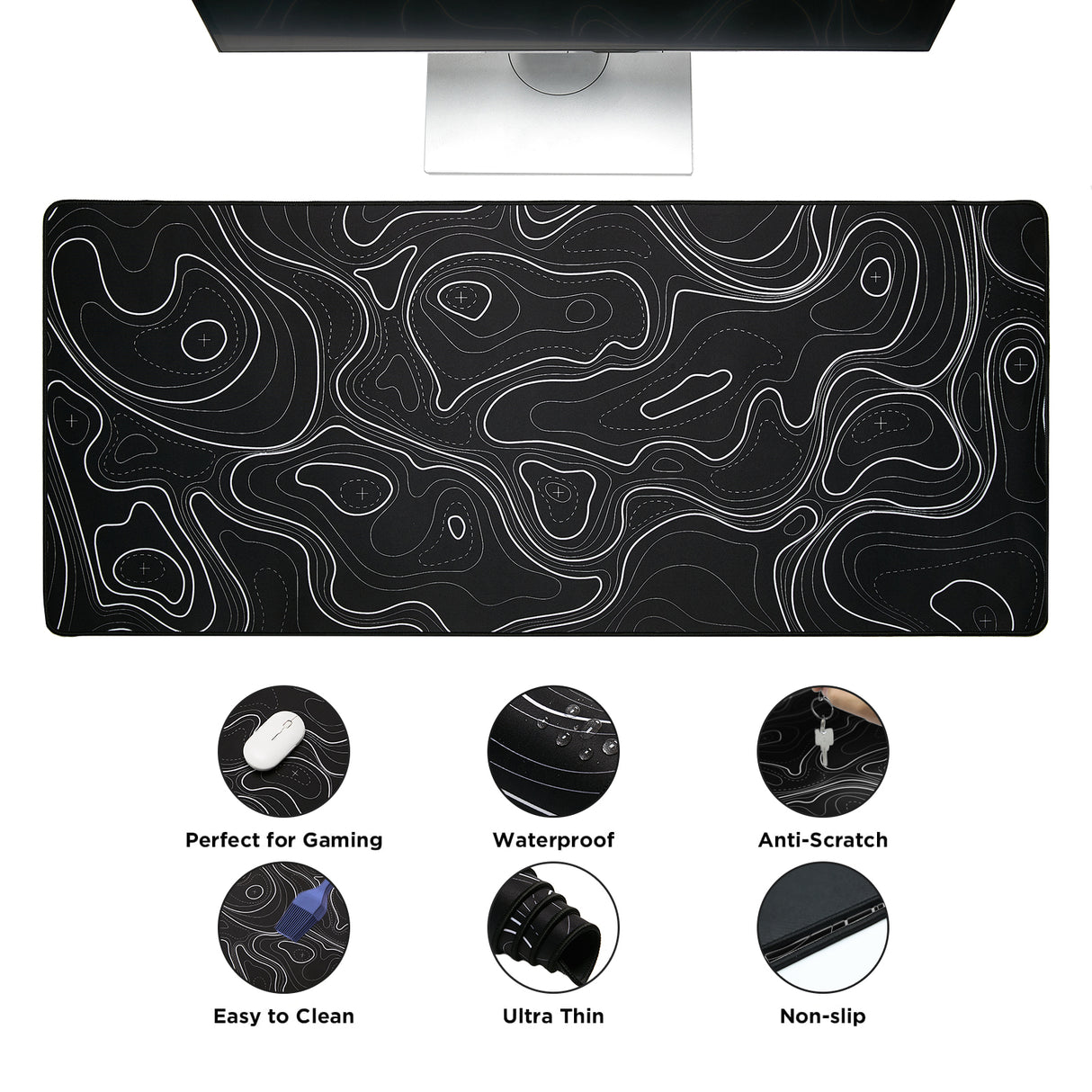 Artistic Desk Pads - Black