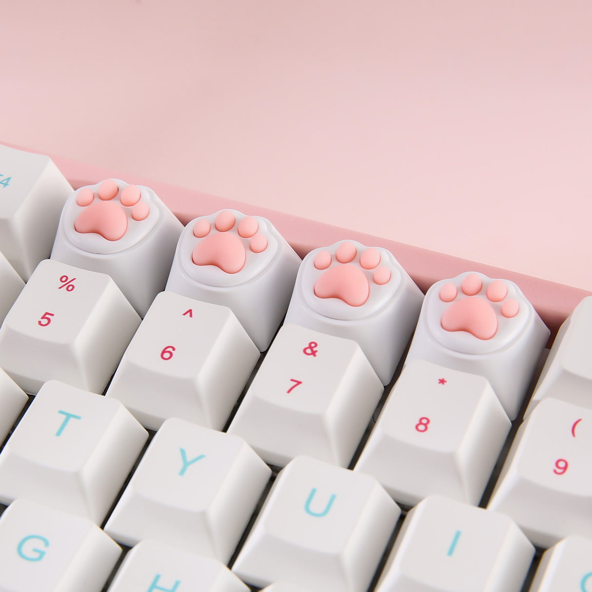 YUNZII Kitty&Corgi Silicone Artisan Keycaps