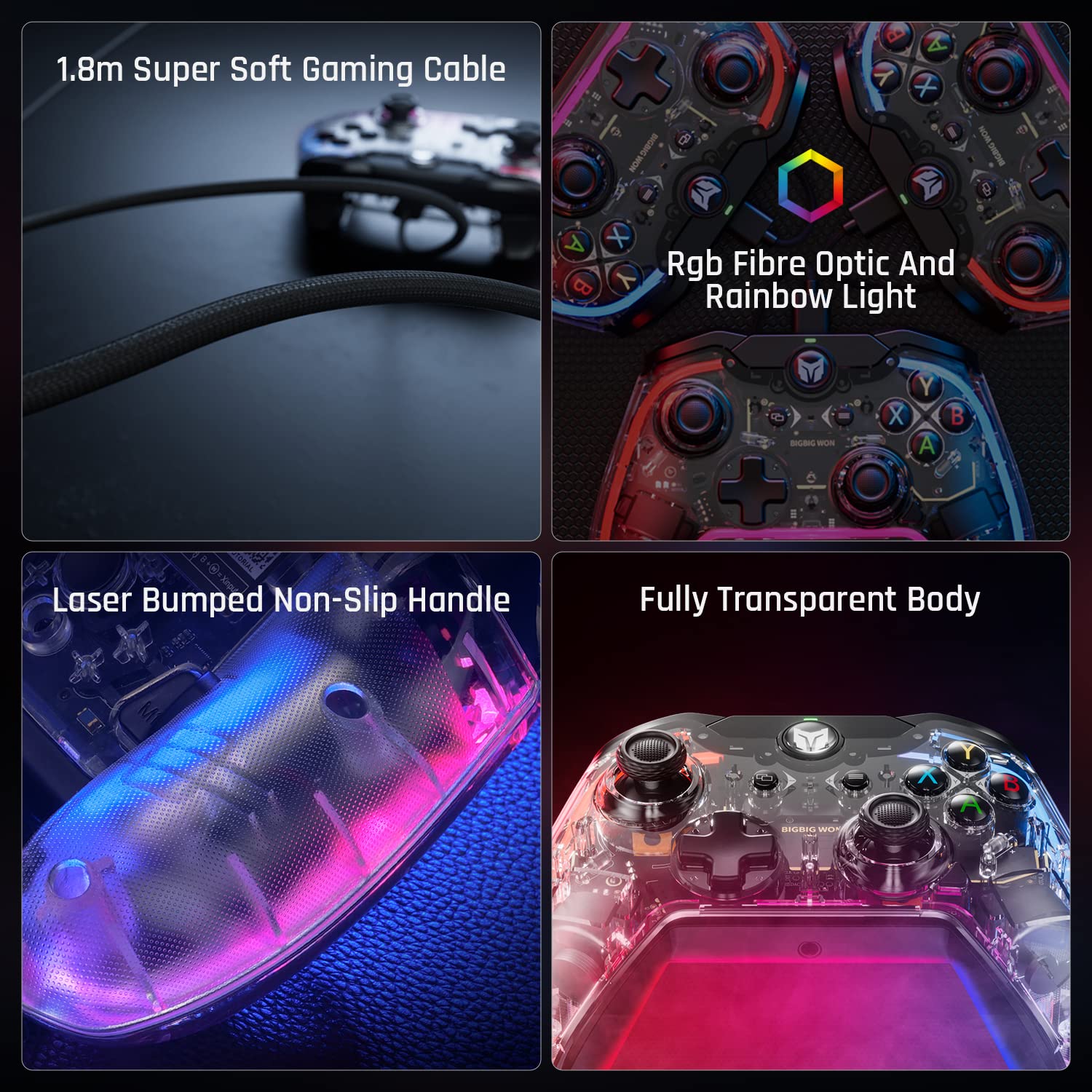 BIGBIG WON Rainbow S Video Game Controller – YUNZII KEYBOARD