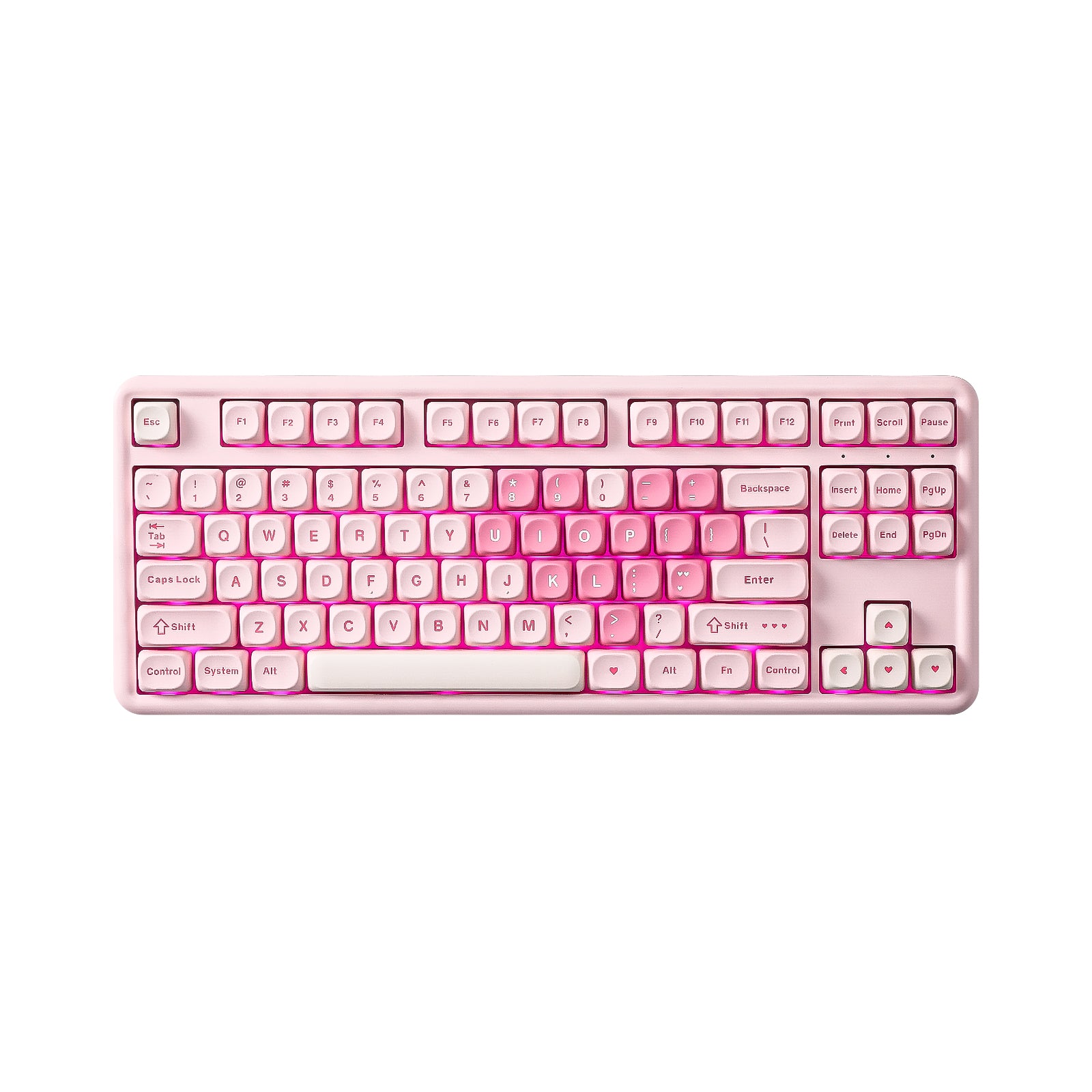 Amazon | YUNZII B87 ワイヤレスメカニカルキーボード