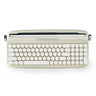 YUNZII ACTTO B309 Sand Beige Upgraded Rechargeable Wireless Retro Typewriter Keyboard