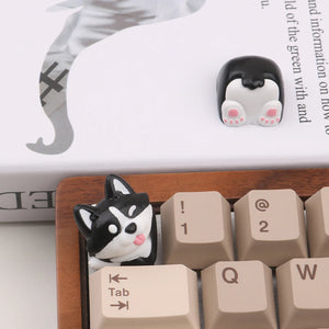 Corgi Body Artisan Keycap