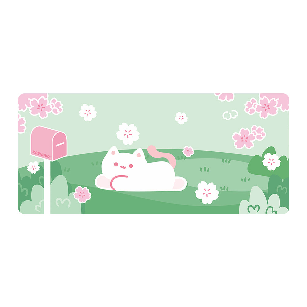 YUNZII Keynovo Kitty Series Mouse Mat Desk Pad-Letter