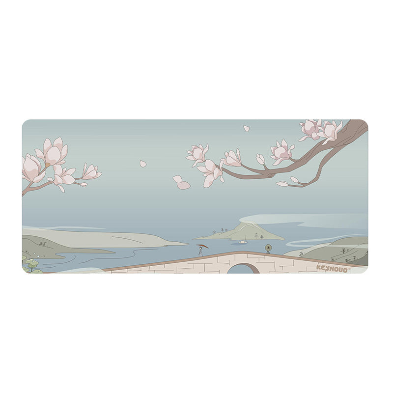 YUNZII Keynovo Spring Tea Mouse Mat Desk Pad