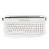 YUNZII ACTTO B309 Ivory Butter Upgraded Rechargeable Wireless Retro Typewriter Keyboard