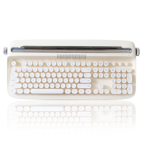 YUNZII ACTTO B503 Wireless Keyboard - Ivory Butter