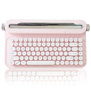 YUNZII ACTTO B305 Wireless Keyboard - Baby Pink