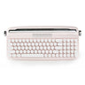 YUNZII ACTTO B309 Ivory Butter Upgraded Rechargeable Wireless Retro Typewriter Keyboard