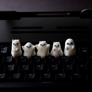 YUNZII Opaque Little Ghost Artisan Keycap