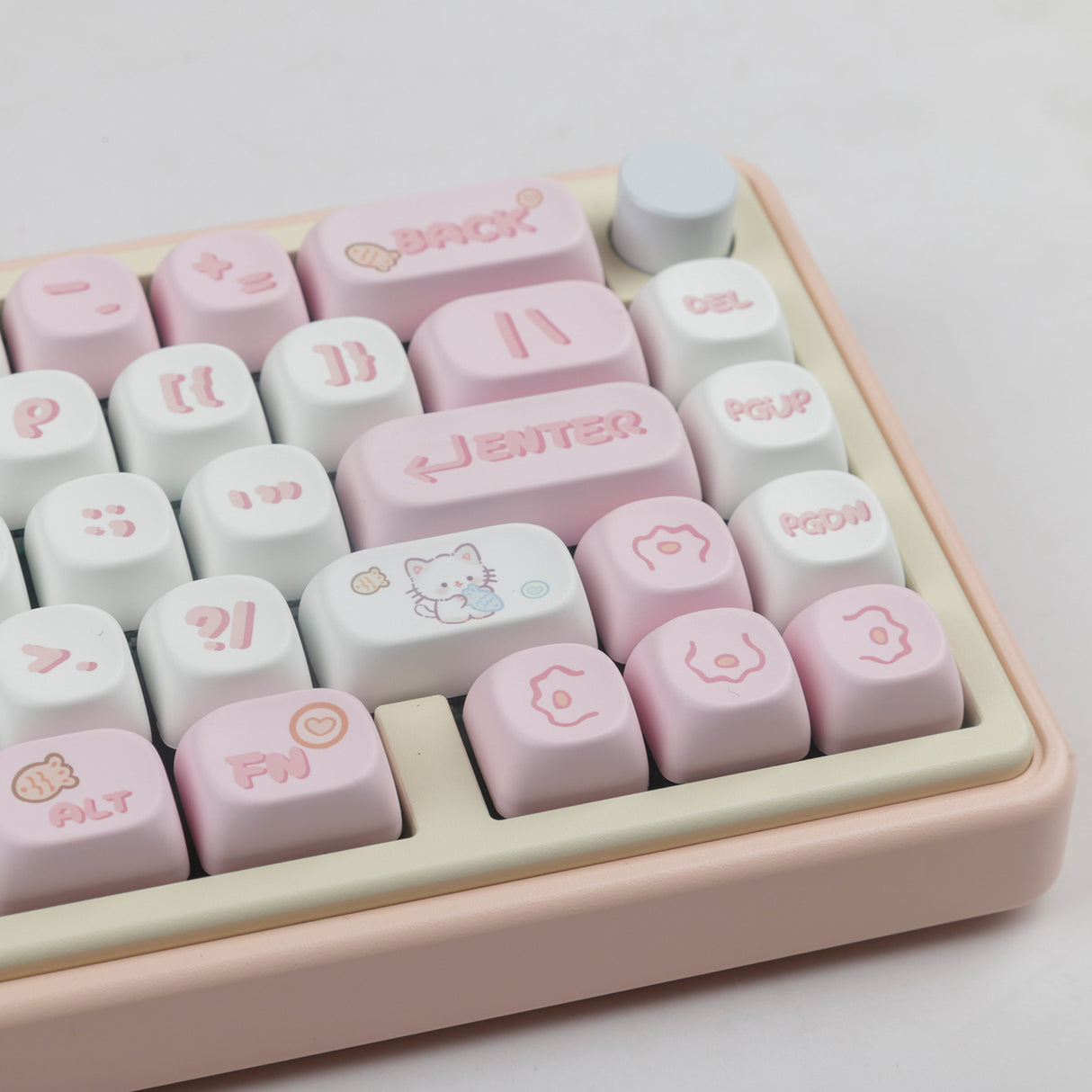 YUNZII Kitty Fish Keycap Set