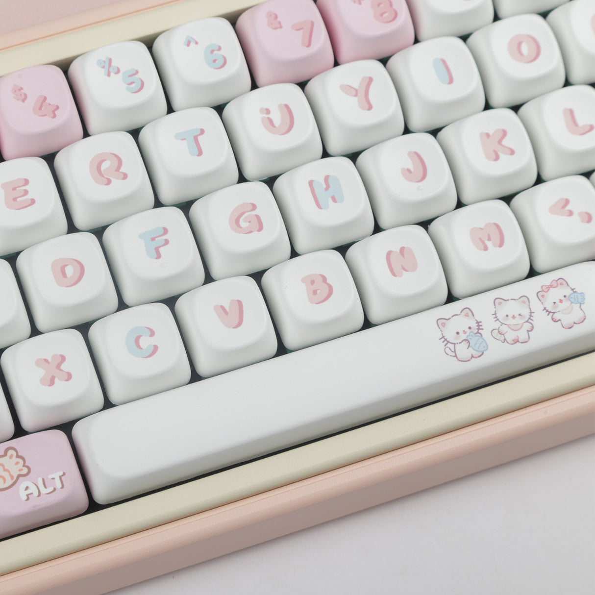 YUNZII Kitty Fish Keycap Set