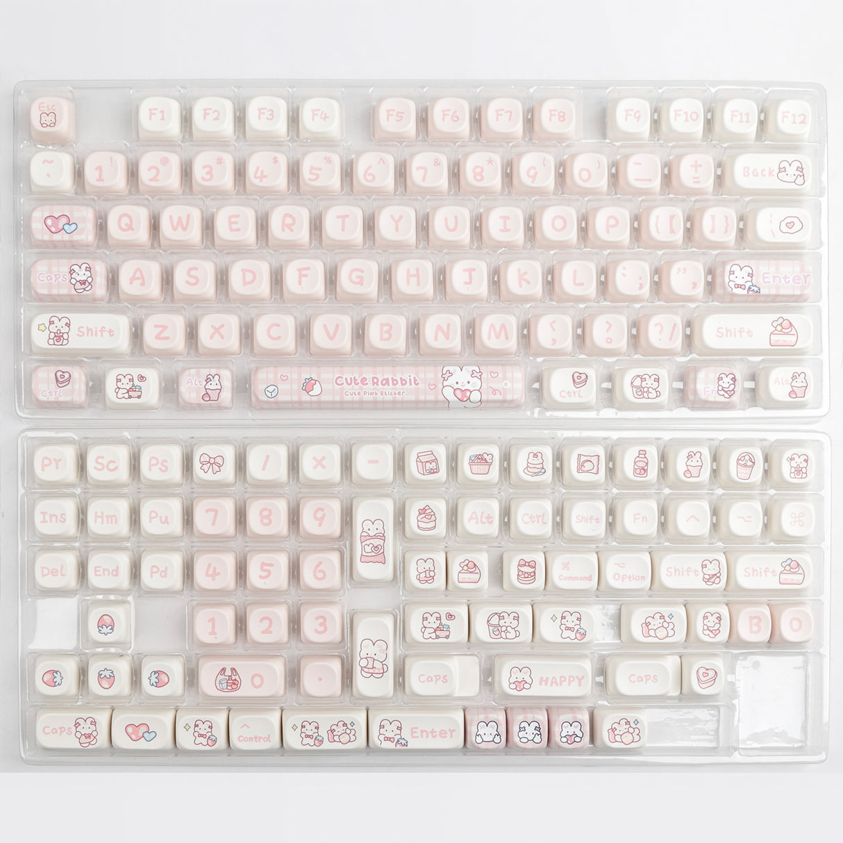 YUNZII Snacks Bunny Keycap Set