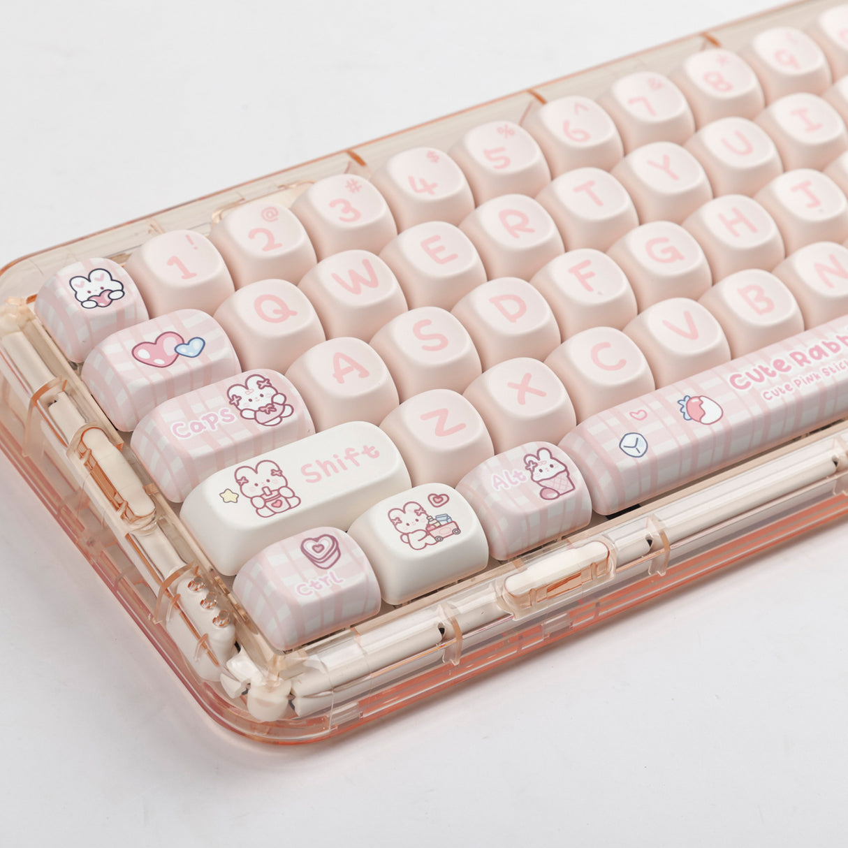 YUNZII Snacks Bunny Keycap Set