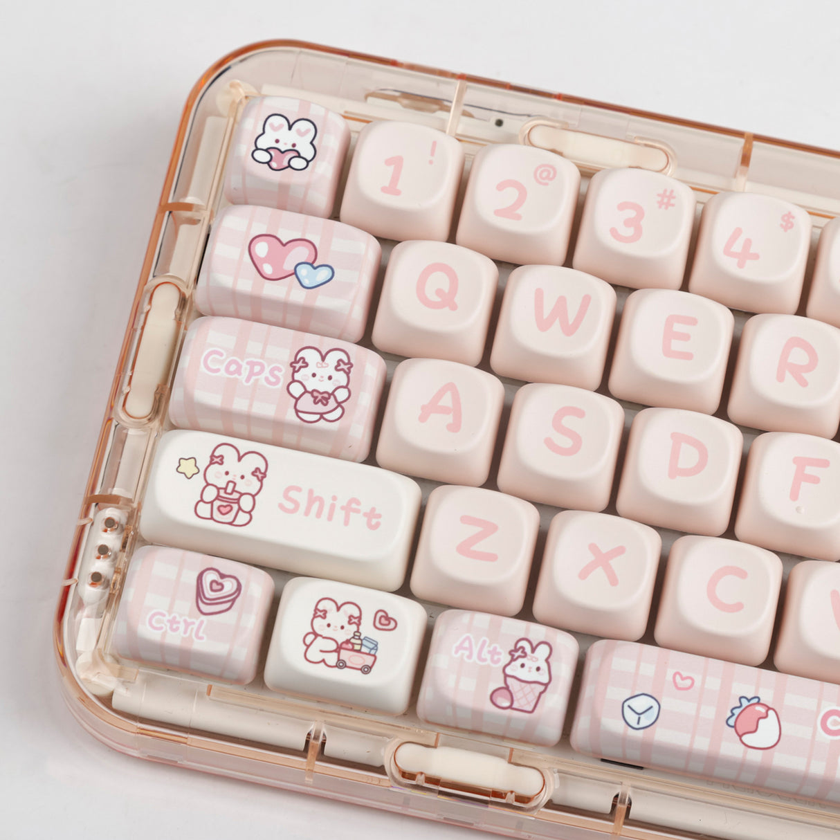 YUNZII Snacks Bunny Keycap Set