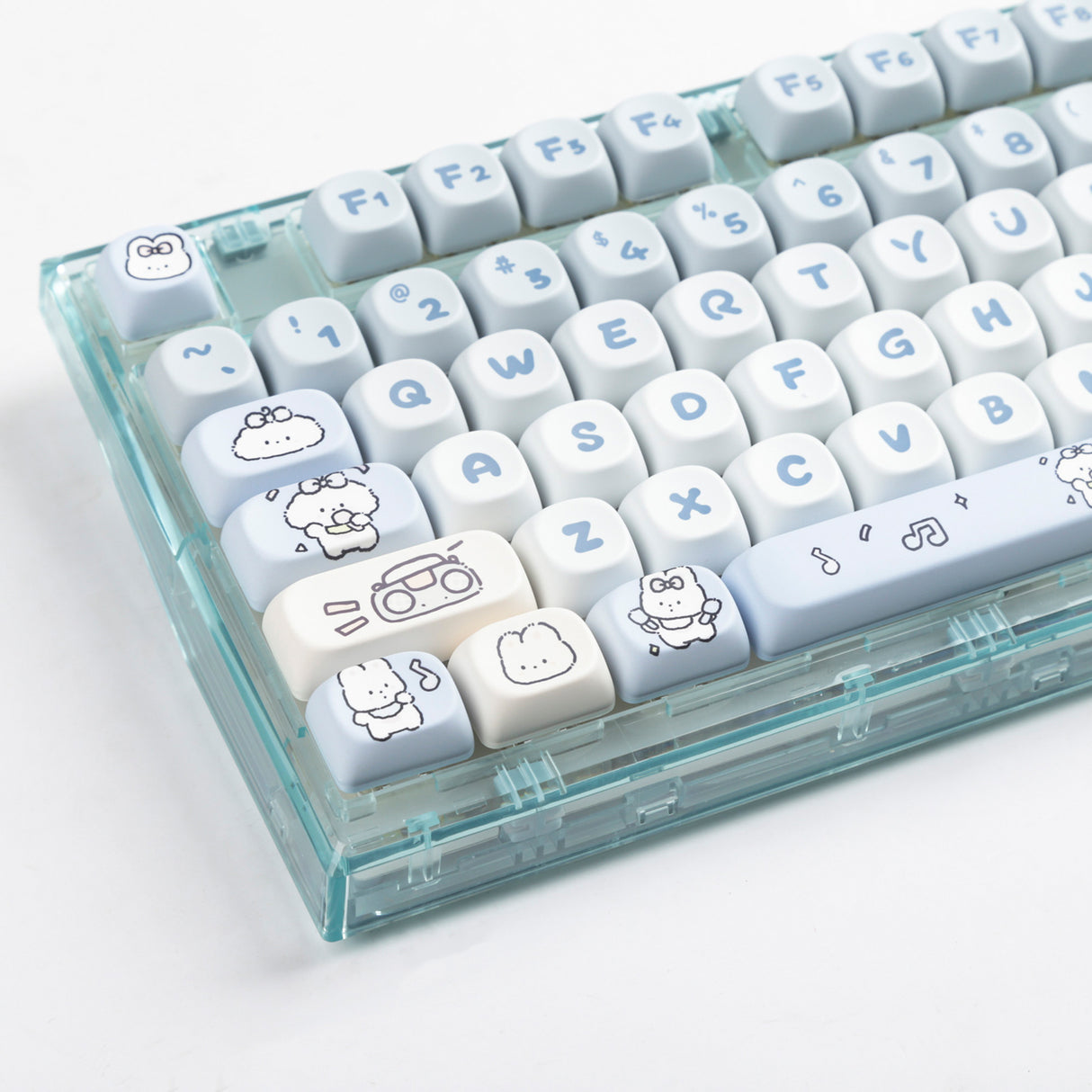 YUNZII Music Puppy Keycap Set