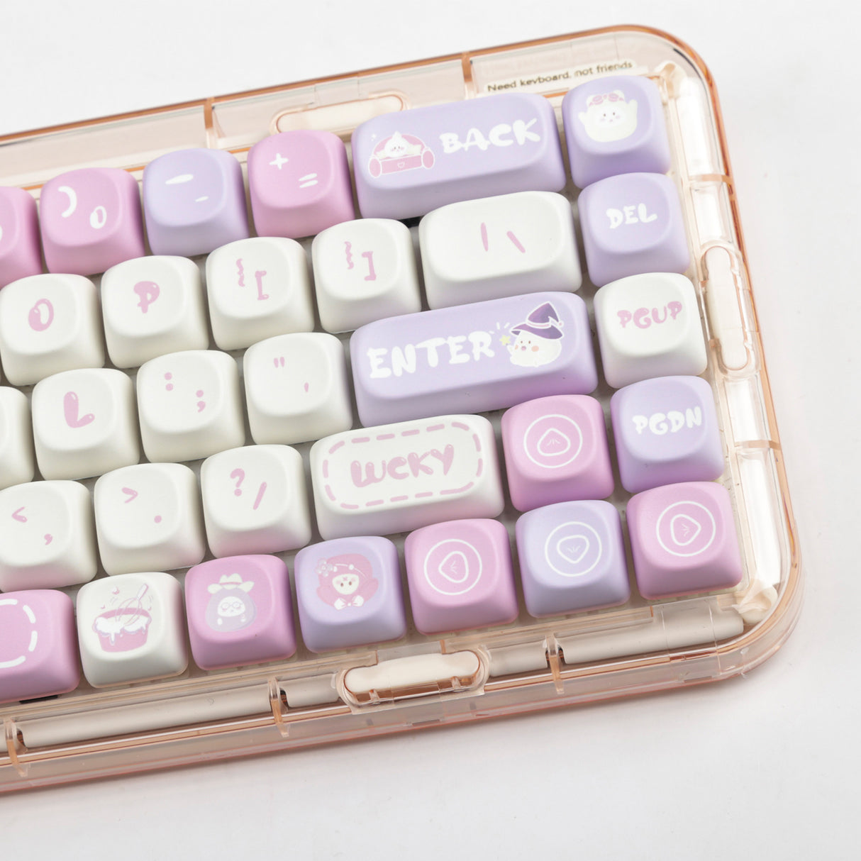 YUNZII Bun Keycap Set