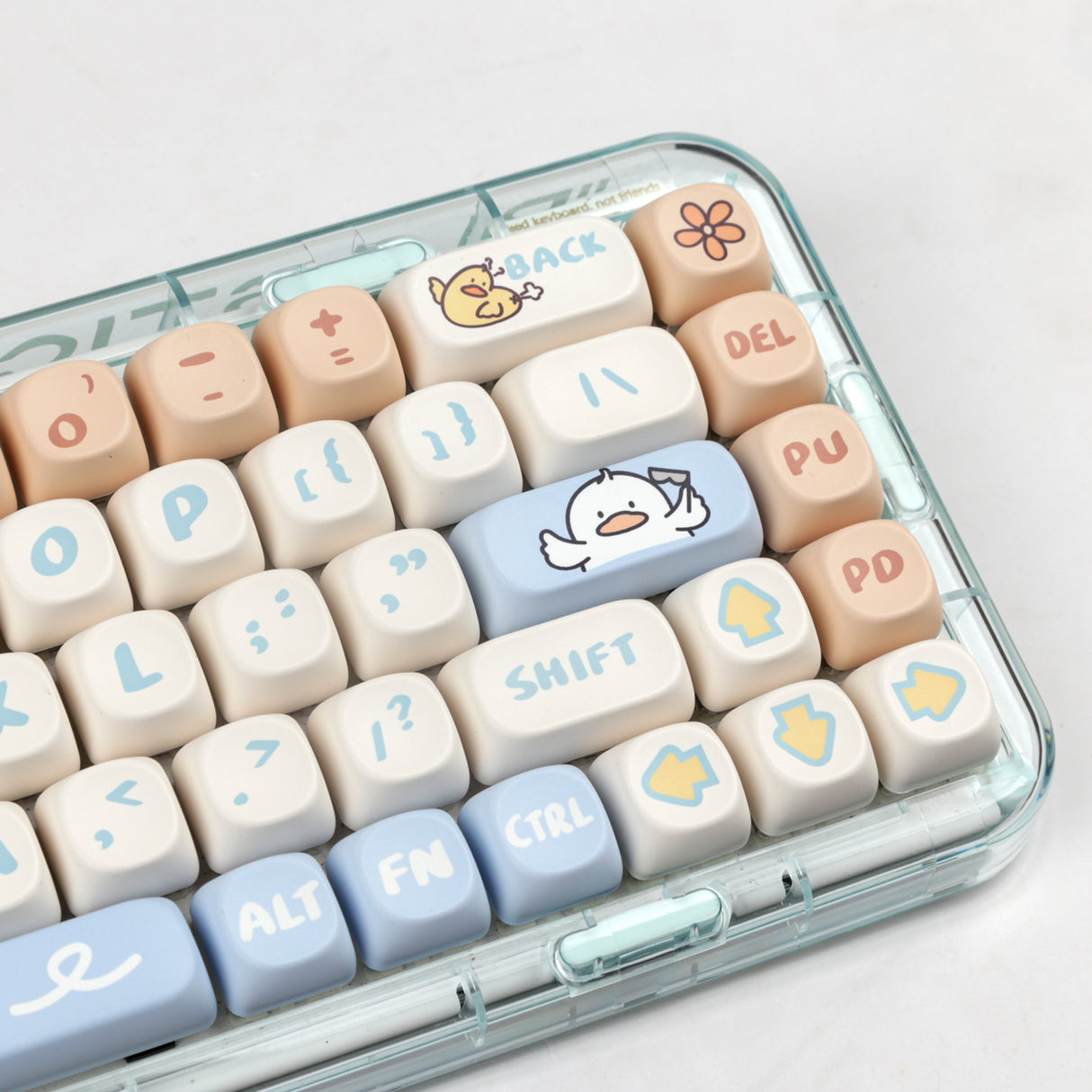 YUNZII Holiday Duck Keycap Set