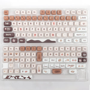 YUNZII Chocolate Keycap Set