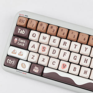 YUNZII Chocolate Keycap Set