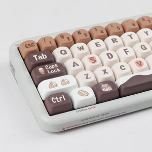 YUNZII Chocolate Keycap Set