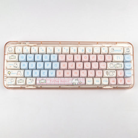 YUNZII Toffee Bunny Keycap Set