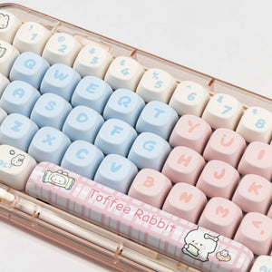 YUNZII Toffee Bunny Keycap Set