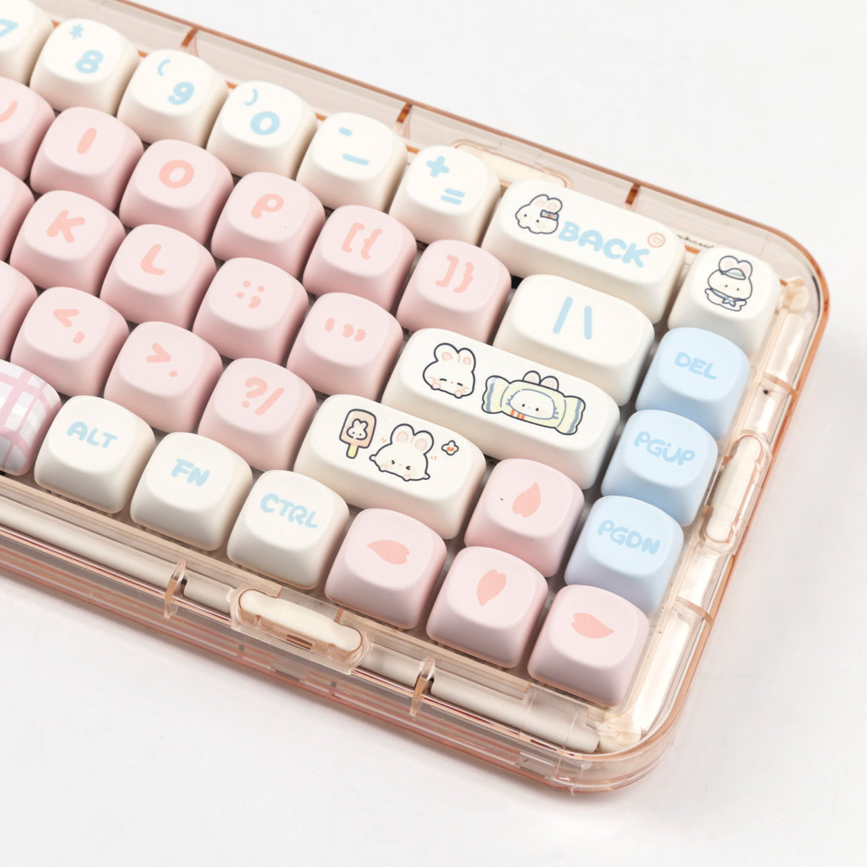 YUNZII Toffee Bunny Keycap Set