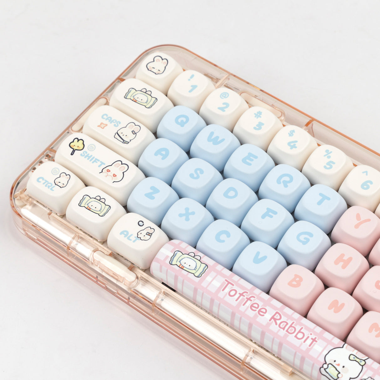 YUNZII Toffee Bunny Keycap Set