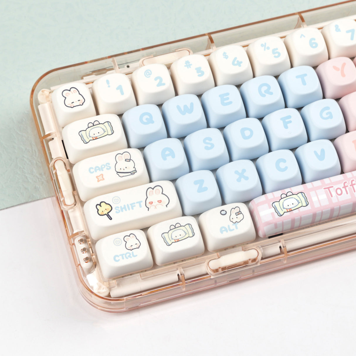 YUNZII Toffee Bunny Keycap Set