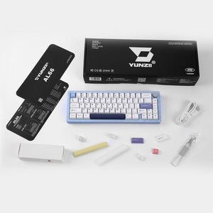 YUNZII AL66 Knob CNC Aluminum Wireless Mechanical Keyboard