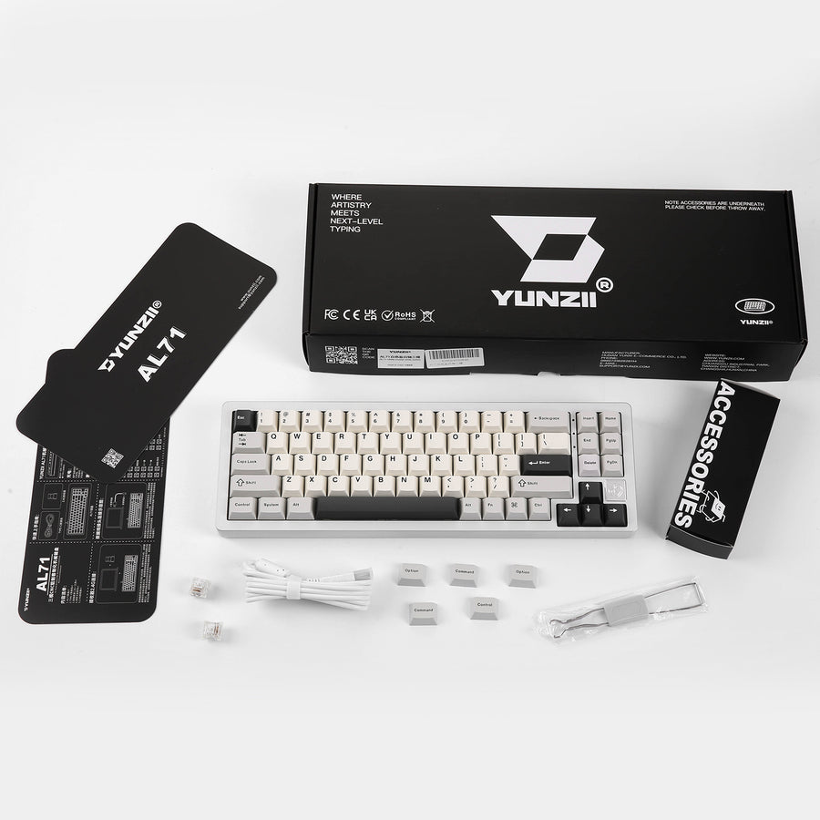 YUNZII AL71 Full Aluminum Mechanical Keyboard YUNZII KEYBOARD