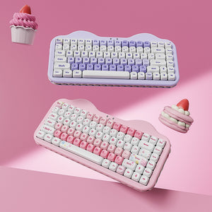 PRE-ORDER YUNZII C75 Cake Meow Wireless Mechanical Keyboard