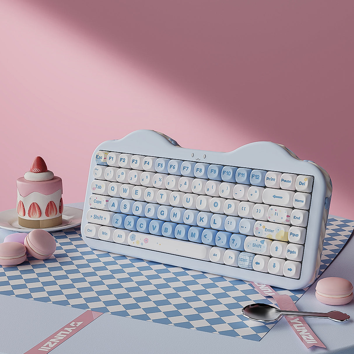 PRE-ORDER YUNZII C75 Cake Meow Wireless Mechanical Keyboard