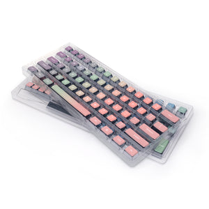 YUNZII Pink Rainbow Keycap Set