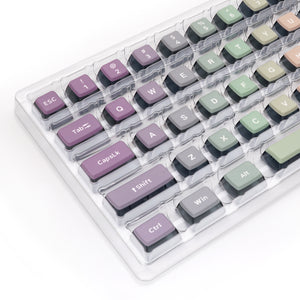 YUNZII Pink Rainbow Keycap Set