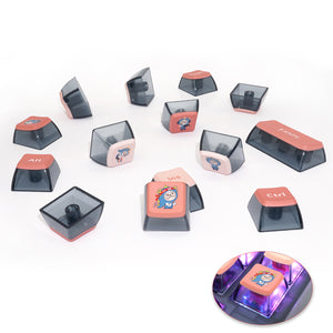 YUNZII Blush Keycap Set